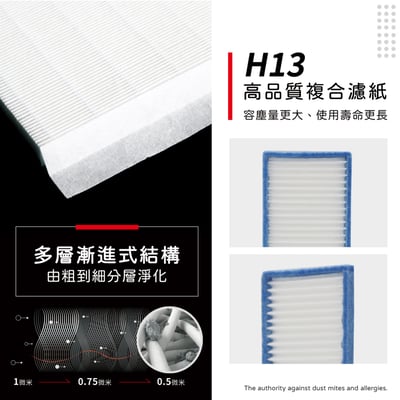 【蟎著媽】 濾網 適  Hitachi 日立  除濕機 RD-12BQ 200HS 16FQ 12FR 450HG 濾網4