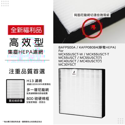 【蟎著媽】濾網 適 DAIKIN 大金 MC55USCT MC40USCT MCK55USCT KAFP080B416