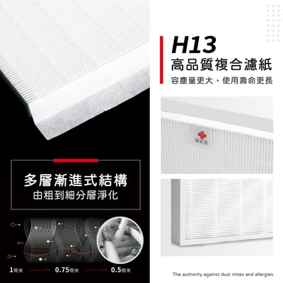 蟎著媽 濾網   適用 佳醫 超淨 AIR10W AIR-10W 空氣清淨機 SF-10  HEPA-10  CO-103