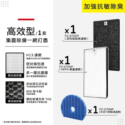 【蟎著媽】 濾網 適 夏普 SHARP KI-GS70 KI-HS70 KI-JS70 FZ-D70HF FZ-F70DF17