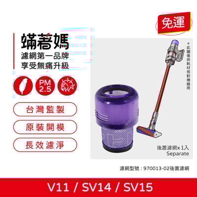 適用 Dyson 戴森 V11 SV14 SV15 吸塵器 Absolute Pro Fluffy Extra 集塵濾網1
