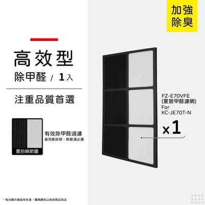 【蟎著媽】SHARP 夏普 KC-JE70T-N 空氣清淨機 FZ-E70HFE FZ-E70DFE 濾網11