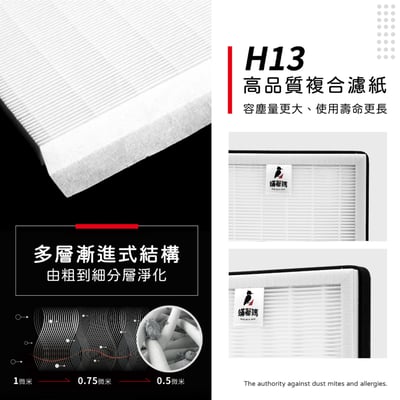 【蟎著媽】 濾網 適用  適用 格威 COWAY True HEPA抗敏濾網 AP-0808KH AP0808 AP0808KH6