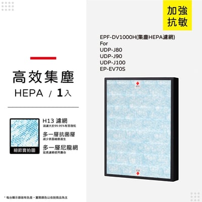 蟎著媽 濾網 適用 HITACHI 日立 UDP-J80 / UDP-J90 / UDP-J100 / EP-EV70S8