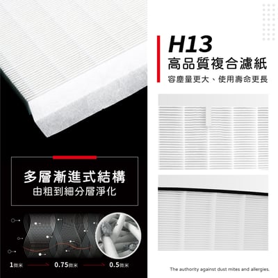 【蟎著媽】濾網 適用 夏普 SHARP KC-A40T-W KC-B40-W FZ-A40DFE FZ-A40HFE5