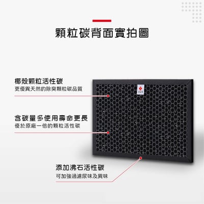 蟎著媽 濾網 高效能HEPA+活性碳套裝組 適用 Opure 臻淨 A1 小阿肥機 空氣清淨機4