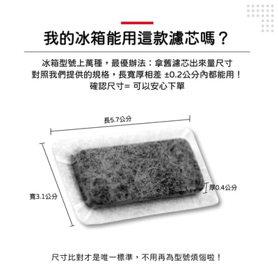 【蟎著媽】 適用 MITSUBISHI 三菱重工 3門自動製冰箱 MR-CU46T CGX37EN CGX45EP 製冰室 給水盒 濾水濾網濾棉2
