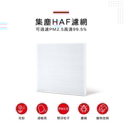 【蟎著媽】 HAF濾網 適用3M空氣清淨除濕機 RDH-Z80T RDH-Z80TW RDHZ80T Z80T2