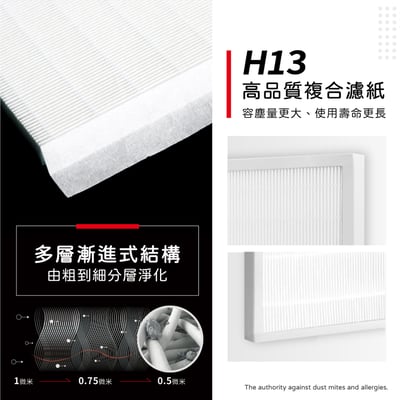 蟎著媽 濾網   適用 佳醫 超淨 AIR10W AIR-10W 空氣清淨機 SF-10  HEPA-10  CO-105