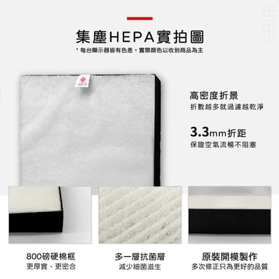 蟎著媽 濾網 適用 HITACHI 日立 UDP-K80  UDP-K90  UDP-K100  UDP-K110 空氣清淨機3
