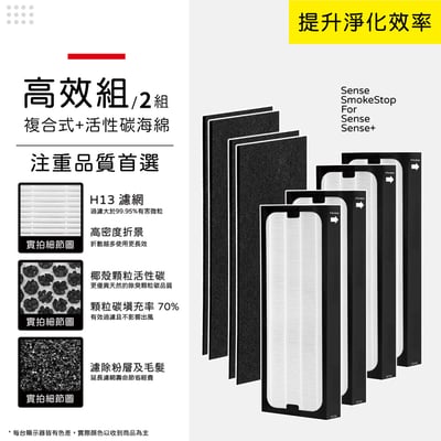 【蟎著媽】 濾網 適用 適用 Blueair Sense Sense+ 空氣清淨機10