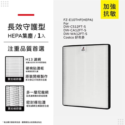 適用 Sharp 夏普  DW-CS12FT-S DW-CA12FT-S DW-WA12FT-S 自動除菌離子空氣清淨除濕機 好市多13