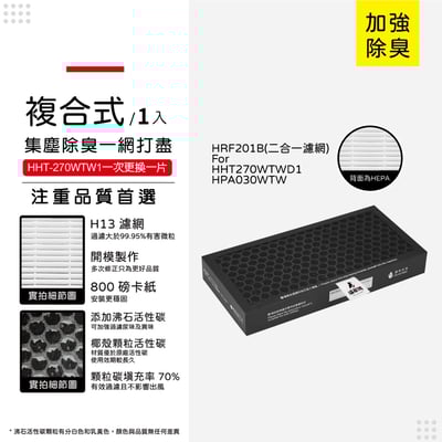 【蟎著媽】濾網 適用 Honeywell HPA030WTW HHT270WTWD1 HRF-201B 空氣清淨機10