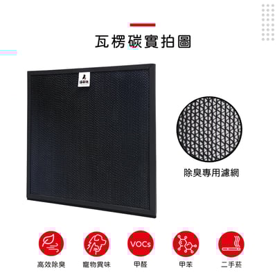 【蟎著媽】濾網 適用 大金 DAIKIN 脫臭活性碳 空氣清淨機 MC809SC MC80LSC MC75LSC8