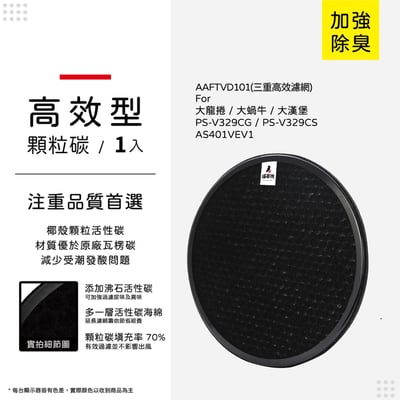 【蟎著媽】濾網 適 LG 樂金 空氣清淨機 AAFTVH101 PS-V329CS PS-V329CG  大蝸牛 大龍捲12