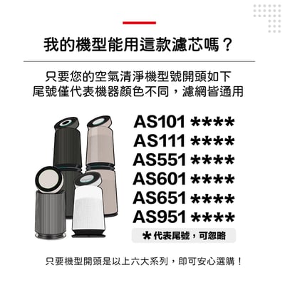 【蟎著媽】 濾網 適用 LG 樂金 超級大白  AS551 AS101 AS601 AS651 AS951 超級大白 空氣清淨機 AAFTDT101 濾網4
