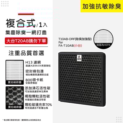 【蟎著媽】濾網 適用 3M T10AB FA-T10AB T10AB-ORF 極淨型 除臭加強型 空氣清淨機12
