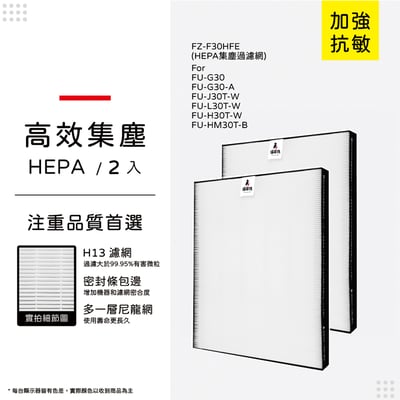 【蟎著媽】 濾網  SHARP夏普  寶寶機 蚊取機 空氣清淨機 FU-H30T-W FU-HM30T-B FU-L30T-W14