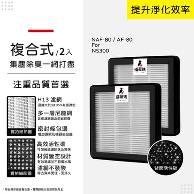 蟎著媽  濾網 BOSCH NS300 NAF-80 AF-80 博世 移動式車用空氣清淨機15