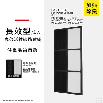 【蟎著媽】 濾網 適用 SHARP 夏普  KI-J100T KI-J100T-W KC-J101T  KI-EX100-W KI-EX100-W KI-FX100-W13
