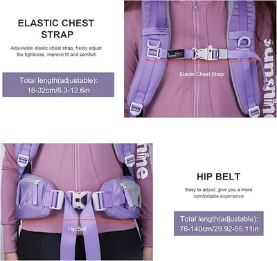 MOUNTAINTOP 50升抗撕裂登山包 附防雨罩 (MPA6818) 公司貨14