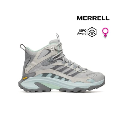 MERRELL MOAB SPEED 2 MID GTX 防水登山健行鞋 女款  / 淺灰色 (ML00004911)1