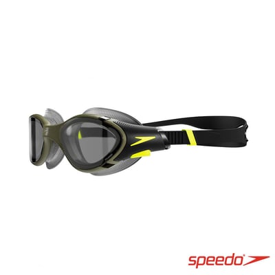 Speedo 成人 運動泳鏡 Biofuse2.0 偏光 灰黑/深綠/黃3