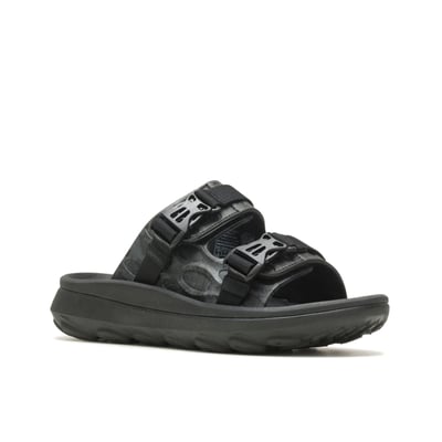 Merrell Hut Ultra Wrap 雙色迷彩 舒緩拖鞋 可調節 多色20