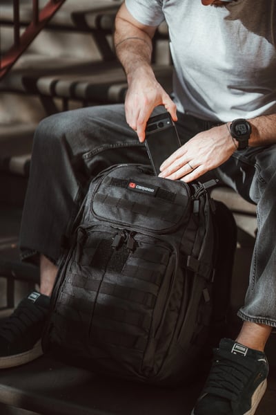 CARIBEE-Combat 32L戰鬥戶外背包/休閒/旅遊/登山/透氣背墊/電腦包/台灣總代理7