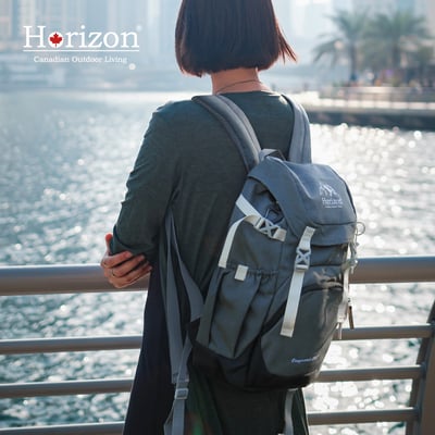 Horizon 天際線 先鋒登山後背包 Vanguard 25L│兼具休閒與日常的城市包│雙肩減壓、耐刮耐磨│男女適用後背包│大容量 (內附防雨罩/求生哨)4