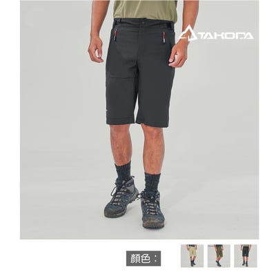 TAKODA Cordura®耐磨彈性機能短褲 男款 卡其/橄綠/黑 三色1