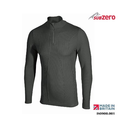 英國SUB ZERO-Factor 1 Plus立體無縫 立領保暖排汗衣 英國製造 男女皆可穿著1