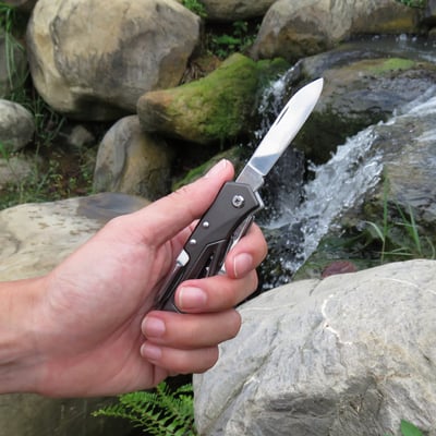 Horizon 天際線 黑化生態野營求生小刀 Safari Knife / 皇家多功能遊騎兵小刀 Ranger Knife12