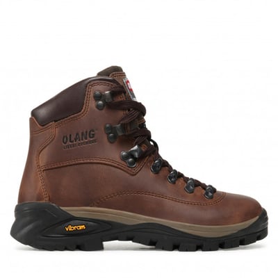 Olang LOGAN TEX TAN 全皮革高筒防水登山鞋 Vibram大底3