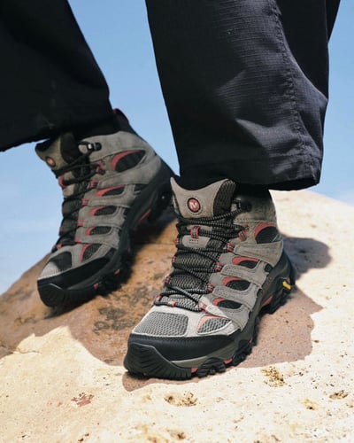 MERRELL MOAB 3 MID GTX 防水登山健行鞋 男款 灰色 (00005415)10