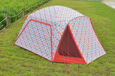 好野outthere馬卡龍六人帳限定紀念版 (主帳+天幕)/花園彩繪限定版2