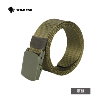 WILD YAK 帆布尼龍戰術腰帶 塑鋼扣頭 多色可選 登山 各種場合適用8