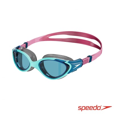 Speedo 女性 運動泳鏡 Biofuse2.0 海洋藍/紫【小臉型適用】1