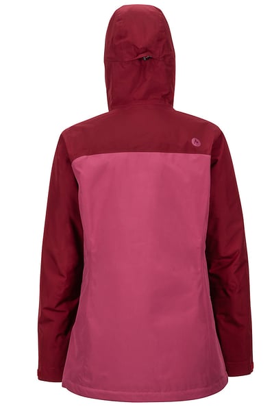 Marmot-W Solaris Jacket連帽GORE-TEX®防水透氣化纖保暖外套/磚紅2