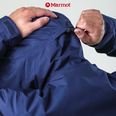 Marmot-Men's Solaris Jacket連帽GORE-TEX®防水透氣化纖保暖外套/藍色12