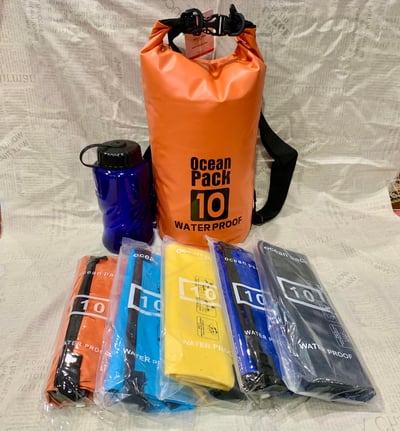 雙肩防水袋 10L/可肩背/多色可選/水上活動/溯溪/潛水/日月潭橫渡/公司貨1