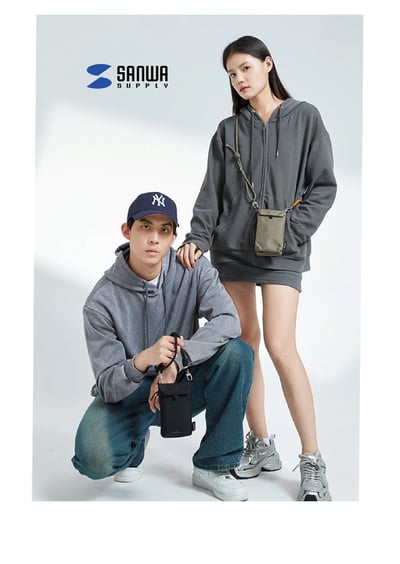 日本 SANWA SUPPLY BAG1隨身手機包 護照包 摺疊包 證件包 外出包13