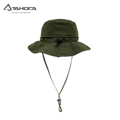 TAKODA 防潑水可收納漁夫帽 多色可選13