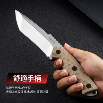 泰坦高硬度多功能户外野炊求生刀 重型加厚款 潛水刀 野營刀6