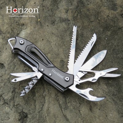 Horizon 天際線 黑化生態野營求生小刀 Safari Knife / 皇家多功能遊騎兵小刀 Ranger Knife15