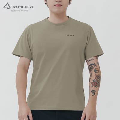 TAKODA Tipi 男純棉短袖印花系列-玉山 男款 兩色3