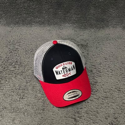 Quiksilver 網狀透氣遮陽帽 卡車帽 釣魚帽 滑板帽 棒球帽 男女通用2