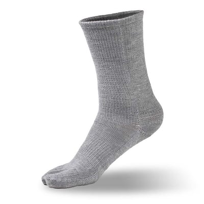 Walkplus 織步加 美麗諾羊毛中筒五指襪（厚磅版） 台灣製 拇指外翻 扁平足 足底筋膜炎 五指襪 菌除臭襪2