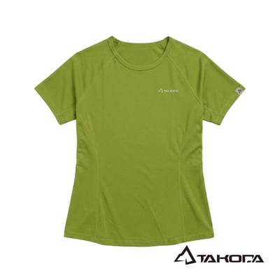 TAKODA Wi 環保機能輕量速乾圓領短袖 男款 暗岩藍/森林綠9