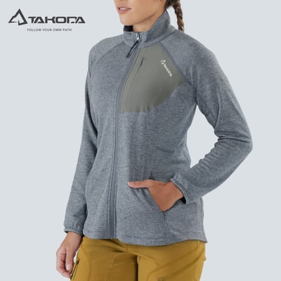 TAKODA Tipi 環保機能彈性登山夾克 女款 兩色3